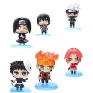 Buy3Free1 Cheap Naruto Action Figure Original Figures Figurine Hokage Kakashi Sasuke Itachi Sakura T