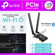 TP-Link Archer TX10E / TX20E / TX55E AX900 AX1800 AX3000 Wifi 6 & Bluetooth 5.0 PCIe Wireless Adapte