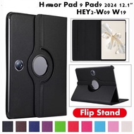 For Honor Pad 9 12.1 / Honor Pad 8 12.0 / Honor Pad X9 11.5 / HOnor Pad X8A 11.0 Rotate Stand Leathe