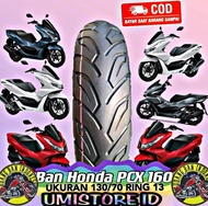 PROMO!!!BAN BELAKANG PCX 160 TUBELES 130/70 RING 13 UKURAN STANDAR RING 13 DENGAN KUALITAS TERBAIK D