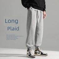 tracksuit man seluar tracksuit lelaki baggy tracksuit Sweatpants Tall Boys Gray Casual Autumn Winter