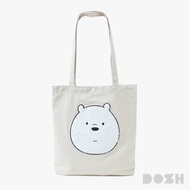 DOSH CLOTH BAG WE BARE BEARS  กระเป๋าผ้า TWILL DBBB1007-CR