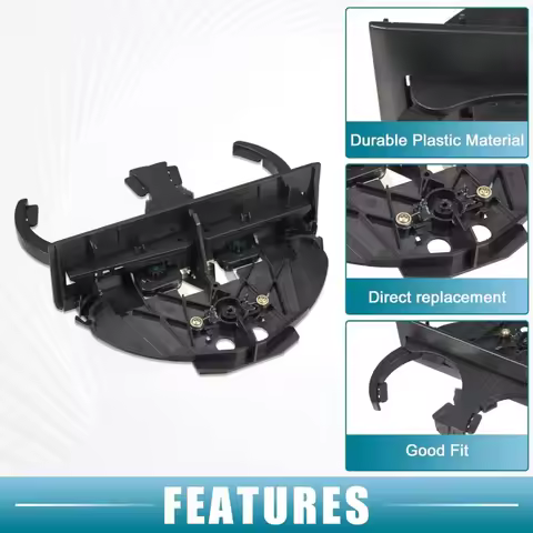 Auto Parts Car Drink Water Dual Holder For BMW E39 523i/525i/528i/530i/540i 520i/525TDS/523d/530d M5