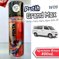 Grandmax White W09 Penta Spray Paint for Daihatsu Xenia Sigra Ayla