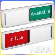 Indicator Sign Use Available Flags Occupied for The Bathroom Door Get Vacant Occupant Privacy Slider