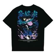 เสื้อยืดคอกลม T-Shirt Anime Naruto HYUUGA HINATA เสื้อยืดคอตตอน S-5XL