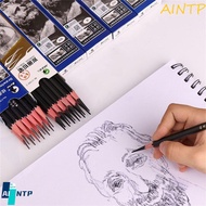 AINTP 12Pcs Drawing Pencils 7B 8B 10B School Supplies Black Pencils Professional 3B 4B 5B 6B 12B 14B