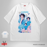 MACDEER Oversized T-SHIRT CARMEN HEARTS2HEARTS WHITE T-SHIRT Slim-fit WHITE T-SHIRT | H2H 7-8