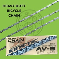 KINETIC HEAVY DUTY BIKE CHAIN / 96L / 114L / 116L FOR BMX / LADY BIKE / FIXIE / MTB-ROAD - KADENA