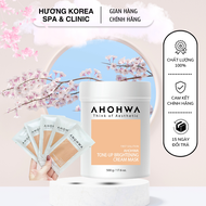 Mặt Nạ Ủ Trắng Ahohwa Tone-up Brightening Cream Mask Mẫu Thử – Dưỡng Trắng Làm Sáng Da