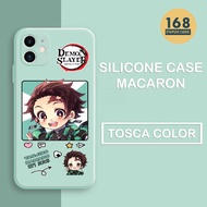 DC Case Demon Slayer Iphone 6 X XR 7/8 6S 7PLUS XS 11 12 13PROMAX 14 XSMAX  DU0190 Tanjiro Nezuko So