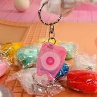 10pcs Portable Dental Floss Keychain Oral Hygiene Floss Starter Keychain Dental Floss