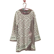 Baju Kurung Prelove Kanak-Kanak Perempuan Corak Lace Pink Color 10-12 Tahun Saiz S-M