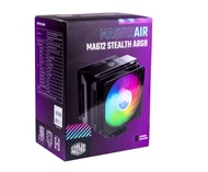 CPU COOLER (พัดลมซีพียู) COOLER MASTER MA612 STEALTH  ARGB (รับประกัน5ปี)