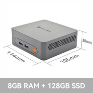 MLLSE Mini PC M2 Intel Gemini Lake Intel I3 4030U 8GB RAM 128GB ROM WiFi 5 Win10  Bluetooth 4.2 USB 