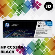 Genuine Original Toner - HP 304A - CC530A / CC 530A / 530A (Black) - LaserJet CM2320fxi / CM2320n / 