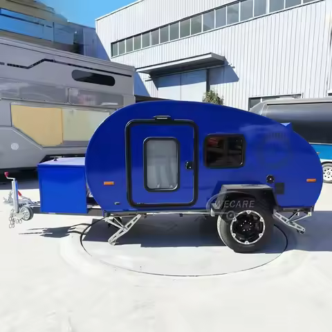 Customized Factory caravan Rv Camper Motorhome Hybrid caravan Off-road Australia Teardrop Camper Cam