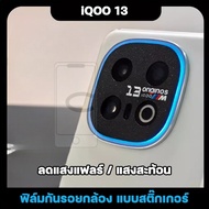 ฟิล์มกันรอยกล้อง iQOO 13 / iQOO 12 ส่งจากไทย ลดแสงแฟลร์