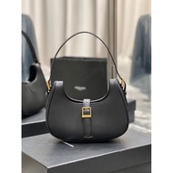 YSL/Saint Laurent Black Hobo bag Underarm bag Shoulder bag Handbag Female bag 672615
