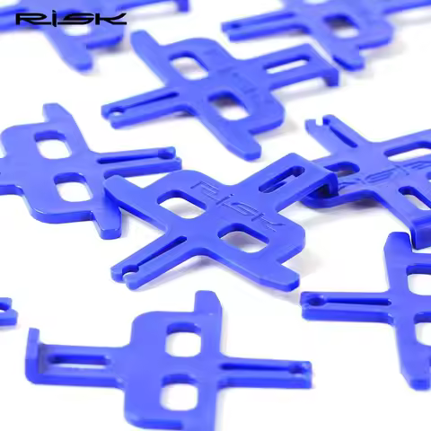 10pcs Hydraulic Plastic Disc Brake Pads Spacer Instert Bicycle Brake Spacer Disc Brakes MTB Bike Par