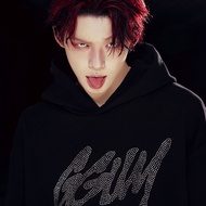 Kaos Kpop TXT Yeonjun GGUM Hoodie Cotton Long Sleeve Sweatshirts Fashion Casual Printed Unisex Women