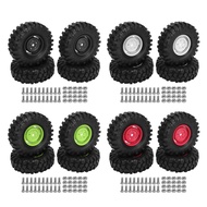 RC Tires Stable RC Off Road Vehicle Tires Universal 1.9 Inch Uneven Texture Rubber Easy Installation