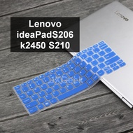 Keyboard Cover Lenovo IdeaPadS206 Yoga/2 11700 K2450 S210 11.6 Inches Laptop Keyboard Protector Wate
