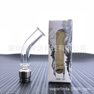 810 Drip Tip Glass Curved Nozzle 510 Extended Curved Glass Rainbow Nozzle Large Diameter Colorful