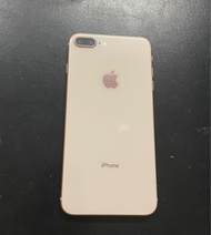 自售二手iphone8plus 64g apple玫瑰金蘋果電池健康度92%備用指紋辨識手機附盒