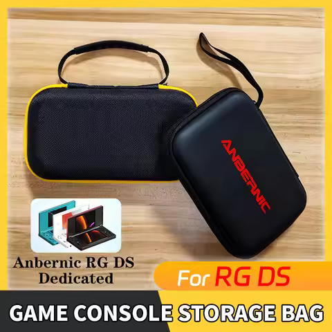 For ANBERNIC RG DS Handheld Game Console RGDS Portable Protective Bag Storage Carry Bag Game Accesso