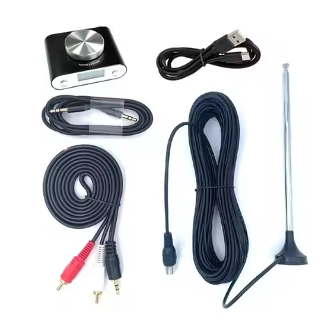 Stereo Broadcast Radio Receiver - High Sensitivity Accuracy HIFI-Grade Digital FM Tuner