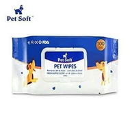 Pet Soft Pet Wipes 100 Sheets Of Wet Wipes, Animal Wet Wipes, Fragrant Apples, Wet Wipes