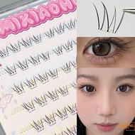 Manga Bottom Cluster Lashes - Soft Cosplay Individual Lashes for Daily Use