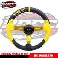 13 Inch Racing Car Steering Wheel Car Steering Wheel Variations in 6 Color Variants Type 002