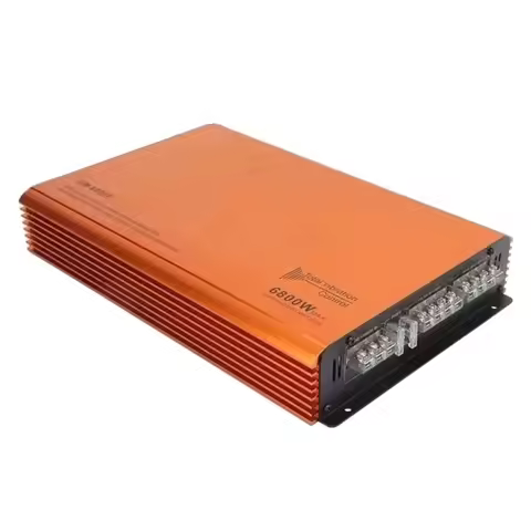 U13C 6800W 4 Channel Auto Amplifier for Quality Sound 4 Channel Amplifier with Overheat Protections 