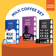 Capsule Milk Coffee Set เซตกาแฟแคปซูล ระบบ Nespresso I The Summer Coffee Company