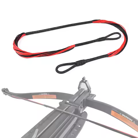 445mm Archery Crossbow String 0.025" 1600D for Crossbow Bow Strings Archery Bow Hunting Shooting Out