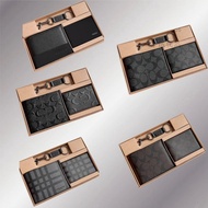 Genuine Grade COACH/COACH COACH Men's Short Wallet 74993 Card Case Business Casual Leather Coin Purs