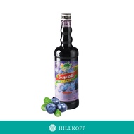 HILLKOFF : น้ำผลไม้เข้มข้น น้ำเชื่อมแต่งกลิ่น Ding Fong Syrup ติ่งฟง ไซรัป กลิ่น Blueberry ขนาด 750 