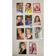 Twice Photocards Between 1&2 Era