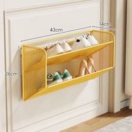 全城熱賣 - 鞋架 門後小窄鞋子收納架 家用門口壁掛式免打孔鞋櫃 小型多層掛鞋架