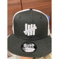 NE X Undefeated 9 Fifty Black White Baseball Cap Snapback Adjustable
