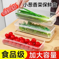 Coriander Onion Storage Box Refrigerator Coriander Whole Fresh-Keeping Handy Tool Thickened Noodles 