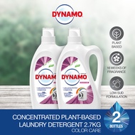 DYNAMO Plant Based Laundry Liquid Detergent 2.5kg/2.7kg x 2 Bottles