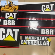 D8R For Excavator New Intelligent Bulldozer Sticker D8R Machine Vehicle Sticker
