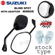 SUZUKI SKYDRIVE 1 PAIR SIDE MIRROR Motorcycle type WITH 2 BLIND SPOT ADAPTOR