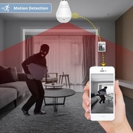Wifi Cctv camera bulb 360 panoramic bulb Lamp V380pro IP camera 5MP