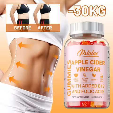 Apple Cider Vinegar Gummies - High Absorption, Metabolism Supplement, Appetite Suppressant