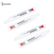 4Pcs K100.005 Main Blade Propeller Paddle for  XK K110 K110S K100 RC Airplane Spare Parts Accessorie