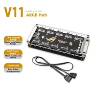 Coolmoon | ARGB PWM Temperature Control Fan Splitter